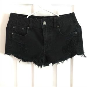 Black American Eagle Shorts